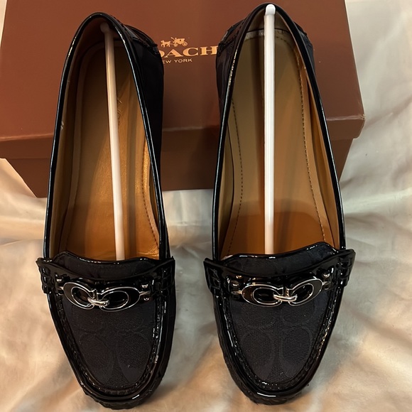 Size 8M Coach Fortunata Sig C Loafers - Picture 2 of 11